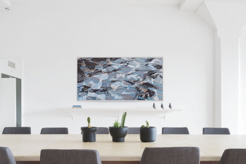 Peaks and Valleys by Anne Blenker | Acrylic on Canvas Peaks and Valleys